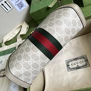 Ophidia GG Small Beige and white GG Supreme 503877 26x17.5x8CM - 5