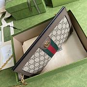Ophidia GG Small Brown GG Supreme Canvas 503877 26x17.5x8CM - 6