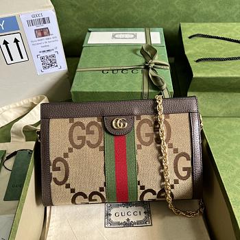 Ophidia Jumbo GG Brown Canvas 503877 26x17.5x8CM