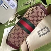 Ophidia GG Small Red GG Supreme Canvas 503877 26x17.5x8CM - 5