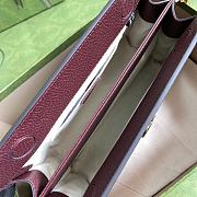 Ophidia GG Small Red GG Supreme Canvas 503877 26x17.5x8CM - 4