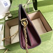 Ophidia GG Small Red GG Supreme Canvas 503877 26x17.5x8CM - 3