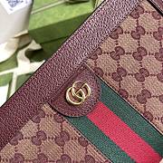 Ophidia GG Small Red GG Supreme Canvas 503877 26x17.5x8CM - 2