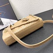 MEDIUM LADY D-JOY BAG SAND-COLORED 9217 26*14*6cm - 4