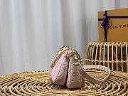 LV Multi Pochette Accessoires Light Pink M46093 25 x 14.5 x 4.5 CM - 5