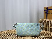 LV Multi Pochette Accessoires Vert d'eau Green M46093 25 x 14.5 x 4.5 CM - 6
