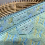 LV Multi Pochette Accessoires Vert d'eau Green M46093 25 x 14.5 x 4.5 CM - 2
