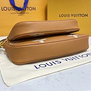 LV Multi Pochette Accessoires Arizona Beige / Cream M80399 25 x 14.5 x 4.5 CM - 5
