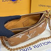 LV Multi Pochette Accessoires Arizona Beige / Cream M80399 25 x 14.5 x 4.5 CM - 4