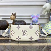 LV MULTI POCHETTE ACCESSOIRES BEIGE M45777 SIZE 25x14.5x4.5 CM - 6