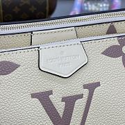 LV MULTI POCHETTE ACCESSOIRES BEIGE M45777 SIZE 25x14.5x4.5 CM - 2