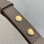 LV MULTI POCHETTE ACCESSOIRES Tourterelle Gray/Cream M45777 SIZE 25x14.5x4.5 CM  - 3