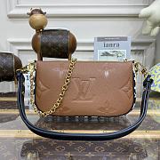 LV MULTI POCHETTE ACCESSOIRES BROWN M45839 SIZE 24 x 13.5 x 4 CM - 6
