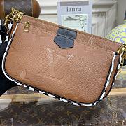 LV MULTI POCHETTE ACCESSOIRES BROWN M45839 SIZE 24 x 13.5 x 4 CM - 3