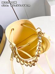 LV Néonoé BB Nanogram Light Yellow M22599 20 x 20 x 13 CM - 3