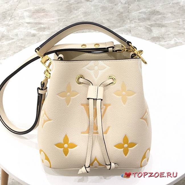 LV Néonoé Empreinte Monogram Beige M45716 20 x 20 x 13 CM - 1