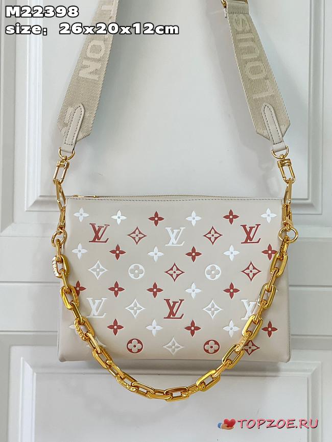 LV Coussin PM handbag M22398 size: 26x20x12cm - 1