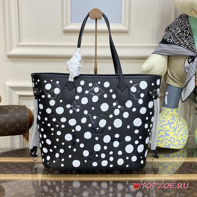 LV x YK Neverfull MM Tote Bag M46390 31X28x14cm - 1