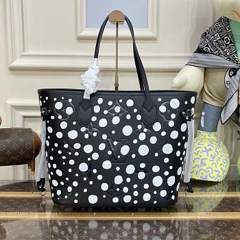 LV x YK Neverfull MM Tote Bag M46390 31X28x14cm