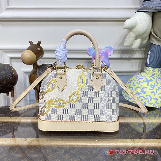 Lv Alma BB handbag N40472 23.5x17.5x11.5cm - 1