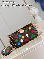 LV x YK Multi Pochette Accessoires M46385 size: 24x13.5x4cm - 5