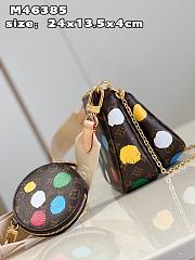 LV x YK Multi Pochette Accessoires M46385 size: 24x13.5x4cm - 4