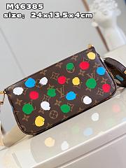 LV x YK Multi Pochette Accessoires M46385 size: 24x13.5x4cm - 3