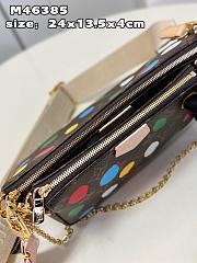 LV x YK Multi Pochette Accessoires M46385 size: 24x13.5x4cm - 2