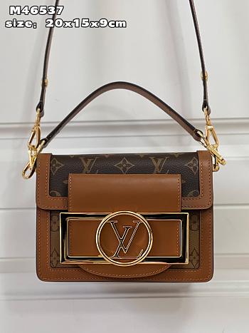 Lv Mini Dauphine Lock XL M46537 20x15x9cm