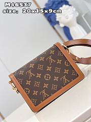 Lv Mini Dauphine Lock XL M46537 20x15x9cm - 6
