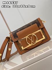 Lv Mini Dauphine Lock XL M46537 20x15x9cm - 5