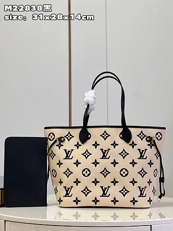 LV Neverfull MM bag M22838  31x28x14cm