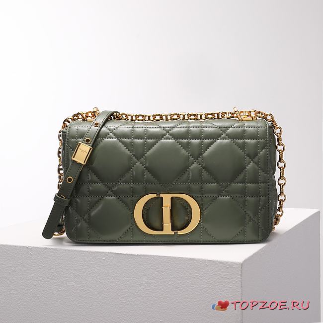 Dior 30 MONTAIGNE FLAP CHAIN LEATHER CROSSBODY BAG  25 x 12 x 7 CM - 1