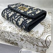 Dior 30 MONTAIGNE LOTUS WALLET  10 x 9 x 2 cm - 1