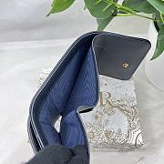 Dior 30 MONTAIGNE LOTUS WALLET  10 x 9 x 2 cm - 5