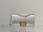 Dior 30 Montaigne East-West white 21.5 x 12 x 6cm - 1