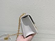 Dior 30 Montaigne East-West white 21.5 x 12 x 6cm - 6