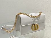 Dior 30 Montaigne East-West white 21.5 x 12 x 6cm - 5