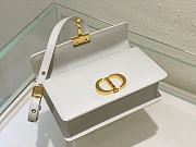 Dior 30 Montaigne East-West white 21.5 x 12 x 6cm - 4