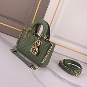Dior LADY D-JOY MICRO BAG 03 16x9x5CM - 3