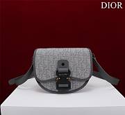DIOR MINI GALLOP BAG WITH STRAP 20.5 x 16 x 5CM - 1