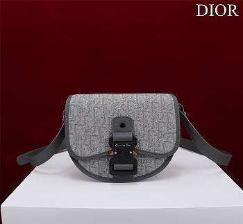 DIOR MINI GALLOP BAG WITH STRAP 20.5 x 16 x 5CM