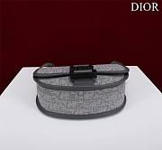 DIOR MINI GALLOP BAG WITH STRAP 20.5 x 16 x 5CM - 5