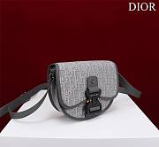 DIOR MINI GALLOP BAG WITH STRAP 20.5 x 16 x 5CM - 2