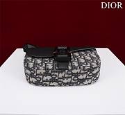 DIOR MINI SADDLE BAG WITH STRAP Beige  19.5 x 13 x 4.3CM - 3