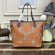 LV Monogram Jungle Neverfull MM Tote Bag with Pouch M44676 31*17*28.5CM - 4