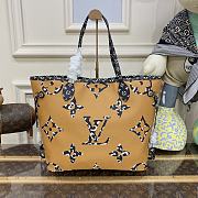 LV Giant Jungle MM Monogram Canvas Tote 31*17*28.5CM - 5