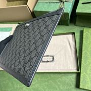 Gucci Ophidia GG Supreme canvas pouch 30*20*1cm - 6