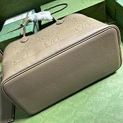 Gucci  AABY0 JUMBO GG LARGE TOTE Bag - Grey  40x 33x 19cm - 3