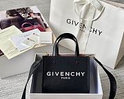 Givenchy tote bag black canvas 19*8*16cm - 1